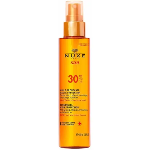 nuxe sun huile bronzante spf30 – immagine 3