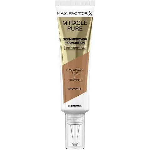 Max Factor Miracle Pure foundation SPF30 #85-caramel – immagine 2