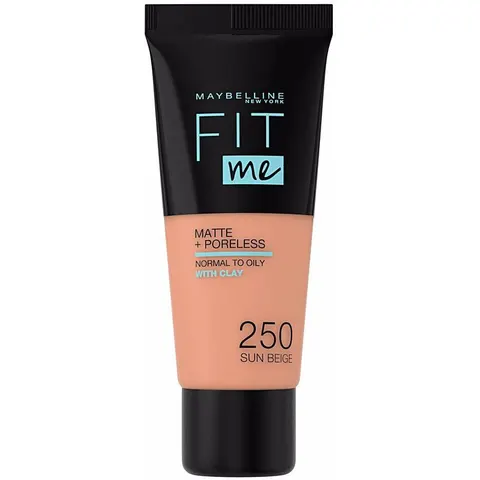 Maybelline Fit Me MATTE+PORELESS foundation #250-sun beige – immagine 2