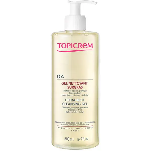 Topicrem Ultra Rich Cleansing Gel 500mL – immagine 2
