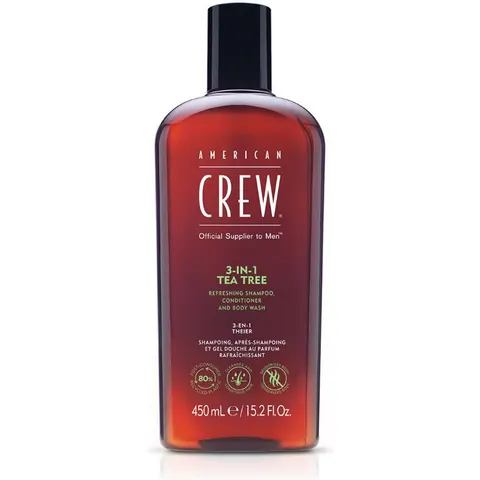 American Crew 3 in 1 Tea Tree 450ml – immagine 3