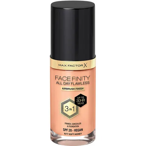 Max Factor Facefinity 3IN1 primer, correttore e fondotinta #77-soft honey – immagine 2