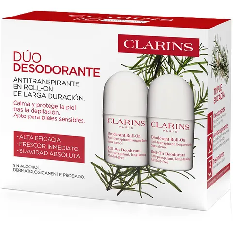 Clarins Deodorante ROLL-ON 2 x 50 ml – immagine 2