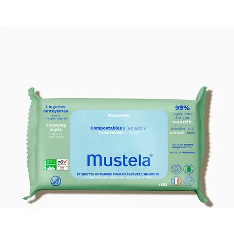 Mustela Salviette Compost 60pz – immagine 4