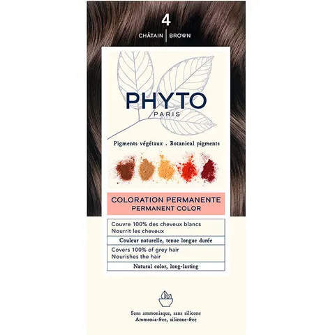 Phyto color #4-castaño – immagine 5