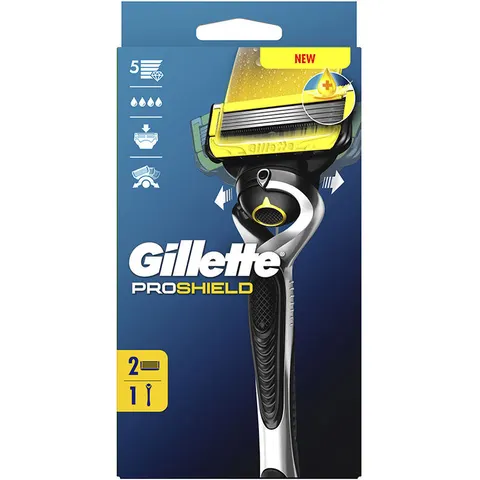 Gillette Rasoio Fusion Proshield + 2 ricariche – immagine 2