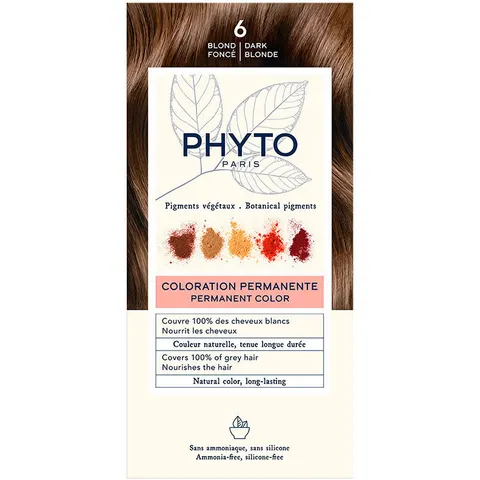 Phyto color #6-rubio oscuro – immagine 5