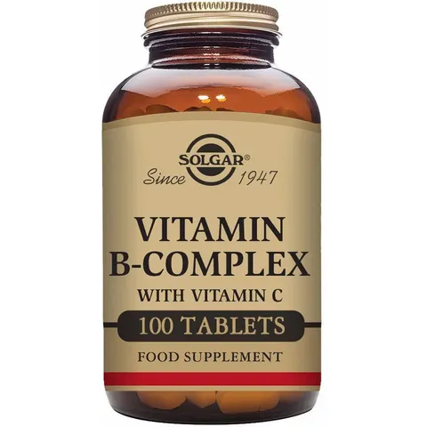 Solgar B-COMPLEX con Vitamina C 100 u – immagine 2