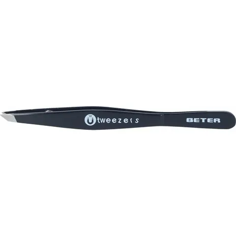 Beter Pinzetta depilatoria magnetica punta obliqua #nera – immagine 2