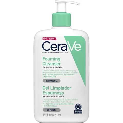 Cerave Gel Detergente Schiumogeno 473 ml – immagine 3