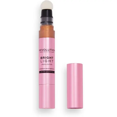 Revolution Make Up Bright Light highlighter #goddess deep bronze – immagine 2