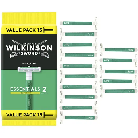 Wilkinson Essentials 2 Sensitive maquinillas desechables 15 u – immagine 2