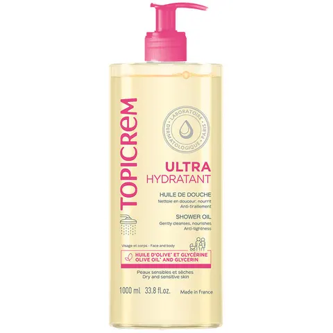 Topicrem Olio doccia Uh 1000 ml – immagine 2