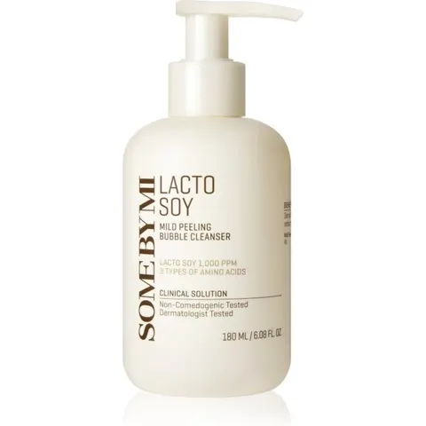 Some by Mi Lactosoy Mild Peeling Bubble Cleanser Refreshing 180mL – immagine 3