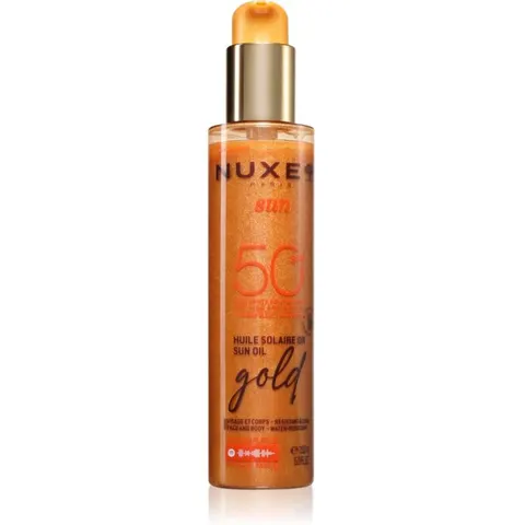 150ml NUXE Sun Olio solare oro SPF 50 – immagine 5