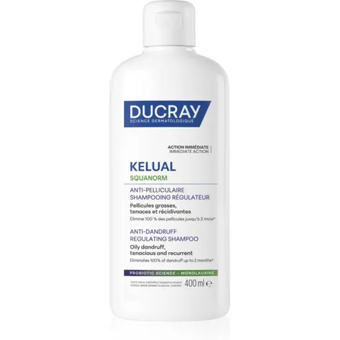 Ducray Squanorm-Kelual Shampoo Oily Dandruff 400mL – immagine 5