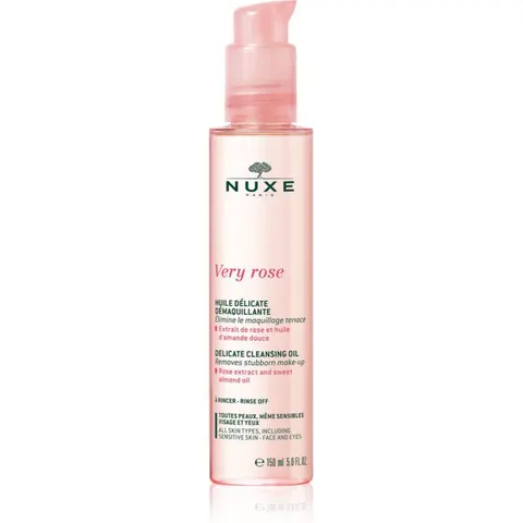 Nuxe Very Rose Olio Struccante e Detergente 150 ml – immagine 2