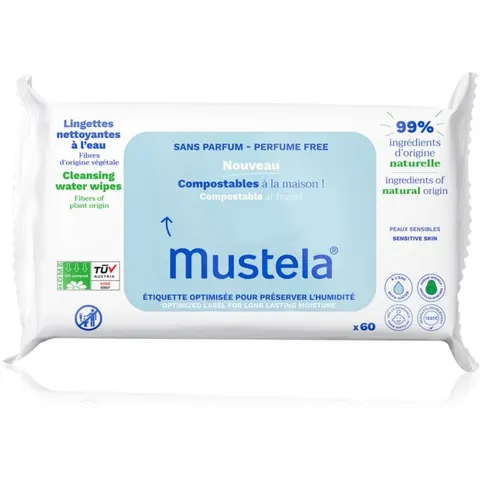 Mustela Salviette Acqua S/Prof – immagine 4