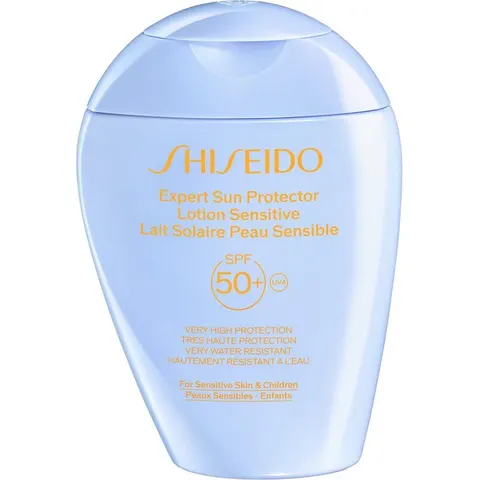 Shiseido EXPERT SUN PROTECTOR Lotion Sensitive SPF50+ – trasparente 150ml – immagine 2