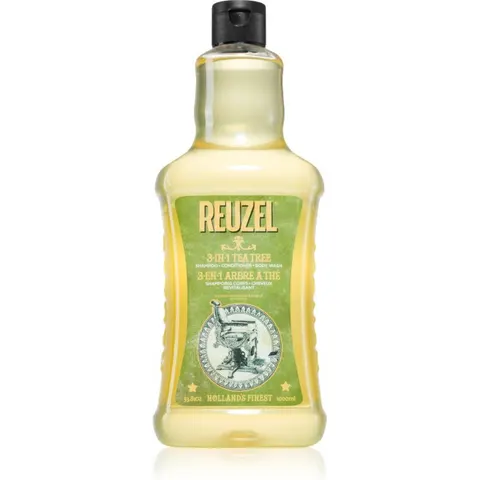 Reuzel 3 in 1 Tea Tree Shampoo 1000mL – immagine 2