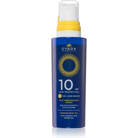 gyada cosmetics Olio Solare Abbronzante SPF 10 – immagine 2