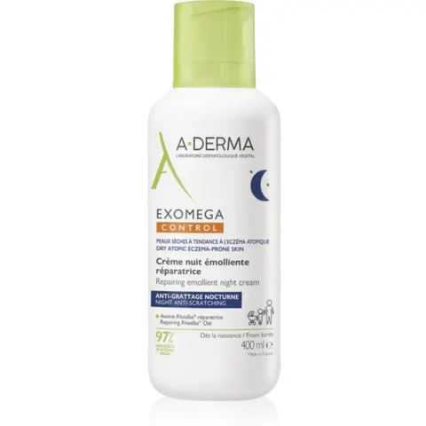 a-derma Exomega Control Crema Notte 400 ml – immagine 2