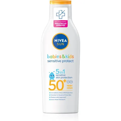 Nivea Sun Lotion Babies & Kids Sensitive SPF50 – immagine 3