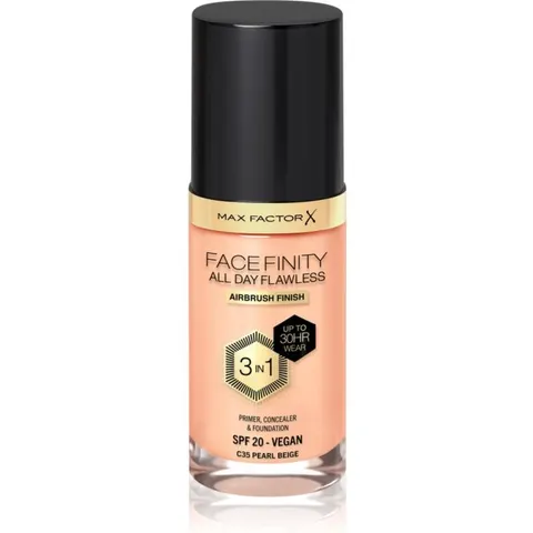 Max Factor Facefinity 3IN1 primer, correttore e fondotinta #35-pearl beige – immagine 3