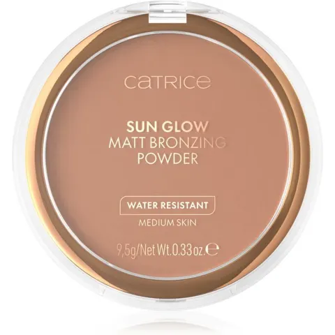 Catrice Sun Glow Matt bronzing powder #030-medium bronze – immagine 2