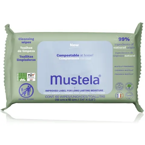 Mustela Salviette Compost 60pz – immagine 5