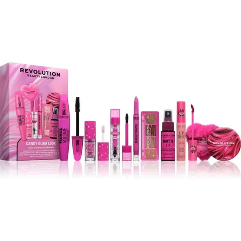 Revolution Make Up Set di 9 pezzi Candy Glam Look – immagine 2