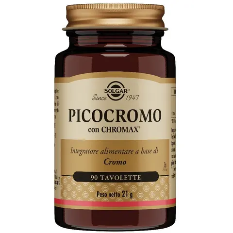 Solgar Picocromo 90 Tavolette – immagine 4