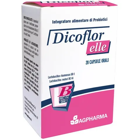DICOFARM SpA AG Pharma, Dicoflor Elle, 28 Capsule – immagine 2