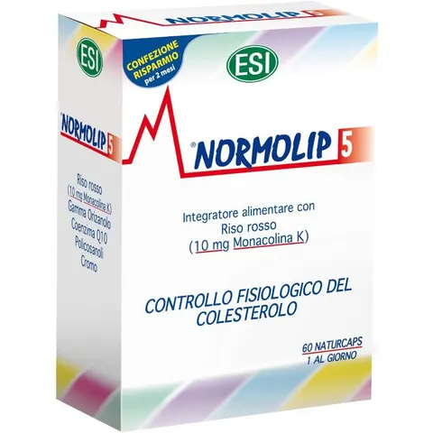 normolip Esi 5 Integratore Controllo Colesterolo 60 Capsule – immagine 5