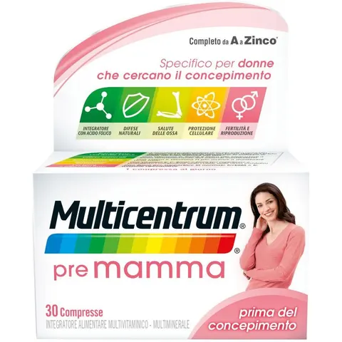 Multicentrum Pre Mamma 30 Compresse – immagine 3