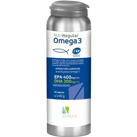 NUTRILEYA Nutriregular Omega 3 80 Capsule – immagine 3
