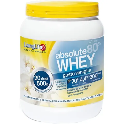 long life Longlife absolute whey vanigl. – immagine 3