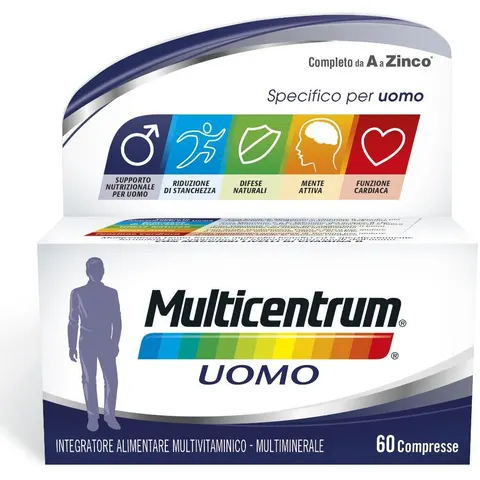 Multicentrum Uomo 60 Compresse – immagine 2