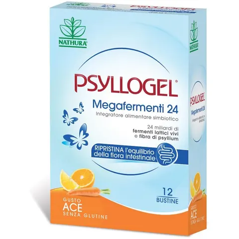 GIULIANI SpA Psyllogel® Megafermenti 24, 12 Buste – immagine 2