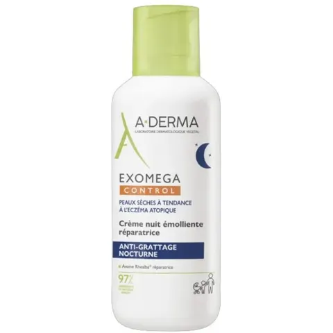 a-derma Exomega Control Crema Notte 400 ml – immagine 5