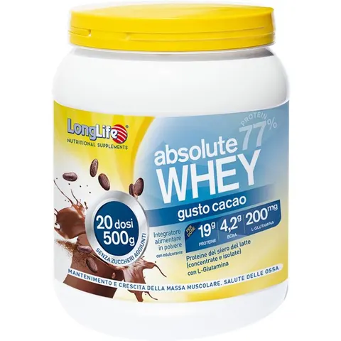 long life Longlife absolute whey cacao – immagine 3