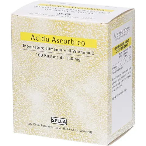 SELLA Acido ascorbico 100 bustine – immagine 3