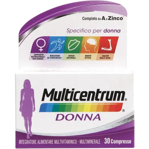 Multicentrum Donna 30 Compresse – immagine 2