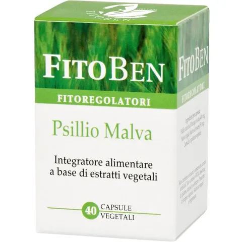 Fitoben Psillio Malva 40 Capsule – immagine 3