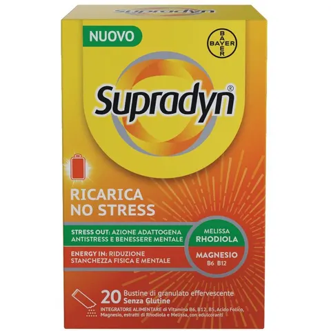 Supradyn Ricarica No Stress 20 Bustine – immagine 4