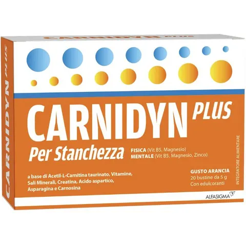 Alfasigma Carnidyn Plus 20 bustine – immagine 3