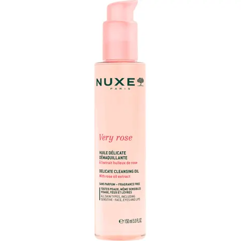 Nuxe Very Rose Olio Struccante e Detergente 150 ml – immagine 3