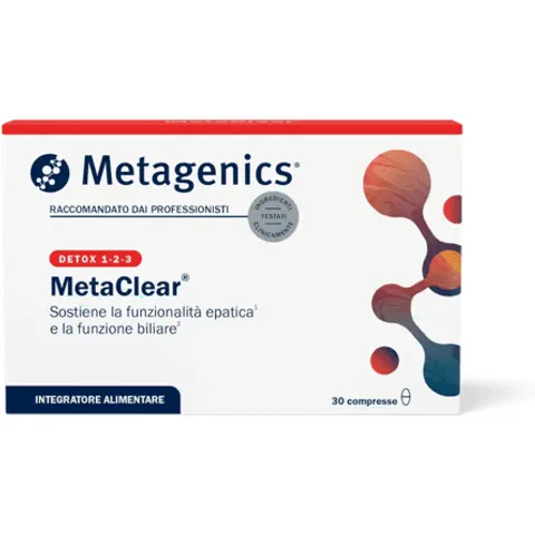 METAGENICS Metaclear 30 Compresse – immagine 4
