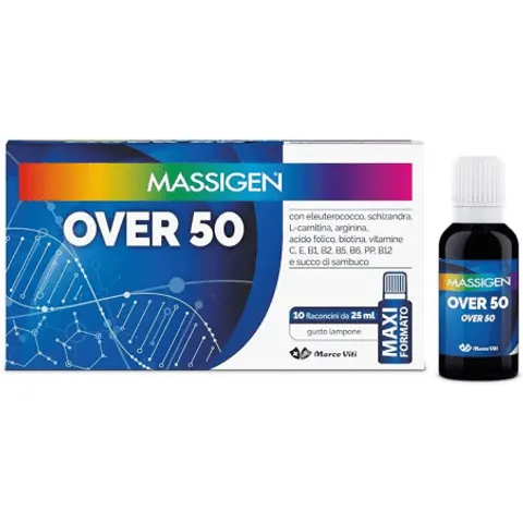 MASSIGEN Over 50 10 Flaconcini – immagine 3
