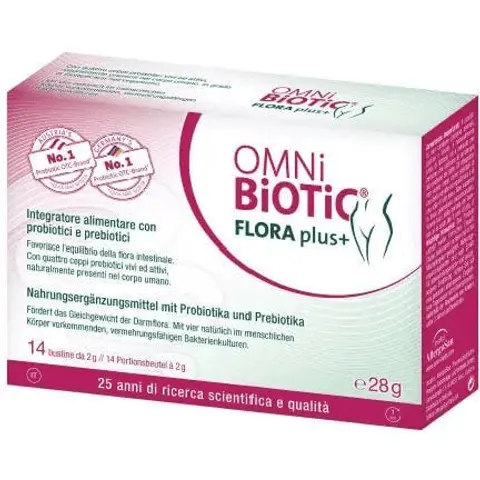 Omni Biotic Flora Plus+ 14 Bustine Da 2 G – immagine 5